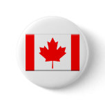 Canada-flag-bevelled edge buttons