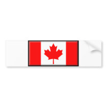Canada Flag Bumper Sticker