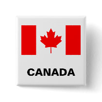 Canada Flag Buttons