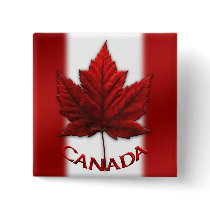 Canada Flag Button Canada Souvenirs & Canada Gifts