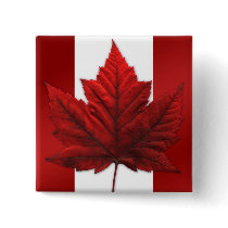 Canada Flag Button Canada Souvenirs & Canada Gifts