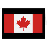 Canada Flag Card