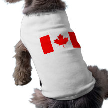 Canada Flag Dog Clothes