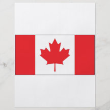 Canada Flag Full Color Flyer