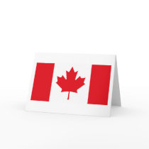 Canada Flag Greeting Card