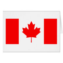 Canada Flag Greeting Cards