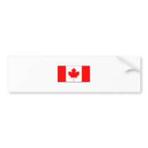 Canada FLAG International Bumper Stickers