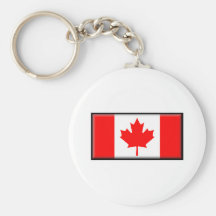 Canada Flag Key Chain