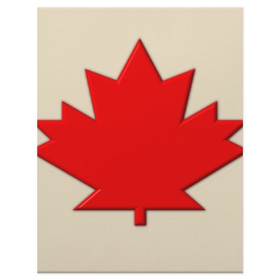 Canada Flag Letterhead by ZuluFlight