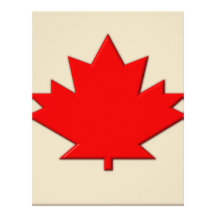 Canada Flag Letterhead