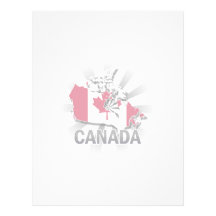 Canada Flag Map 2.0 Letterhead