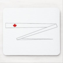Canada Flag Mouse Pad