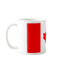 Canada flag mug