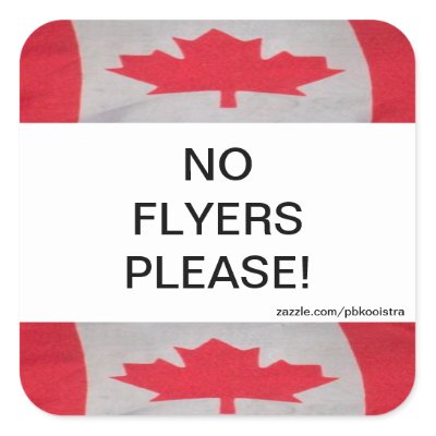 No Flyers Please