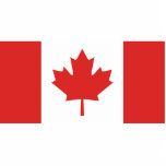 Canada Flag Photo Cutouts
