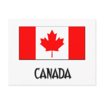 Canada Flag Post Card