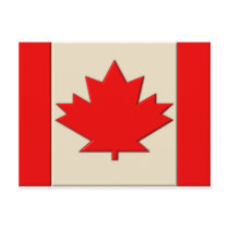 Canada Flag Post Cards