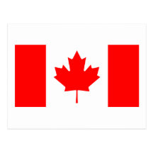 Canada Flag Postcard