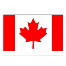 Canada Flag Postcard