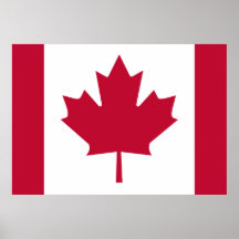 Canada Flag Posters