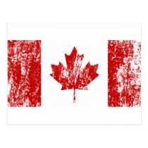 Canada Flag Pride postcards