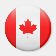 Canada Flag Refrigerator Magnets