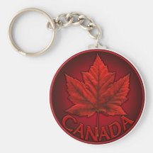 Canada Flag Souvenir Key Chains & Canada Gifts