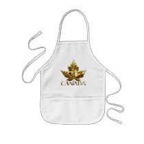 Canada Flag Souvenir Kids Apron Canada Souvenir