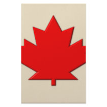 Canada Flag Stationery Design