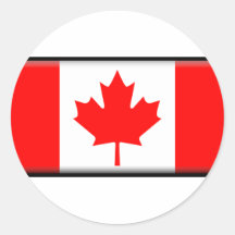 Canada Flag Stickers