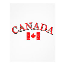 Canada football design custom letterhead