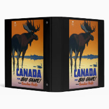 Canada For Big Game Binders
