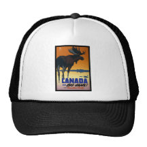 Canada For Big Game Trucker Hats