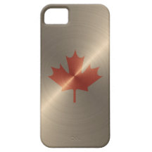 Canada Gold Maple Leaf iPhone 5 Cases