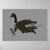 Canada goose print
