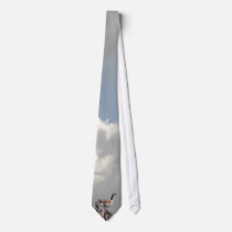 CANADA GOOSE WITH CLOUDS NECKTIE