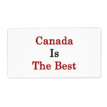 Canada Is The Best Labels