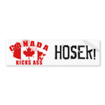 Canada Kicks Ass Bumper Stickers