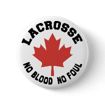 Canada Lacrosse Canadian Buttons