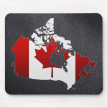 Canada: Map Mousepads
