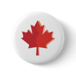 Canada Maple Pinback Buttons