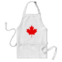Canada Maple Leaf Apron