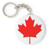 Canada-Maple-Leaf-bevelled Key Chains