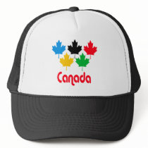 Canada Maple Leaf Trucker Hats