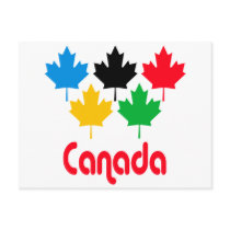Canada Maple Leaf Postcard