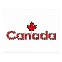 Canada Maple Leaf Postcard