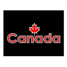 Canada Maple Leaf Postcard