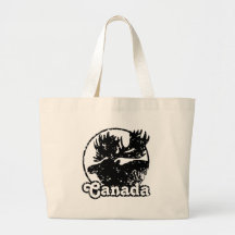 Canada Moose Canvas Bags