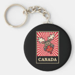 Canada Moose Keychains