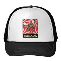 Canada Moose Mesh Hat